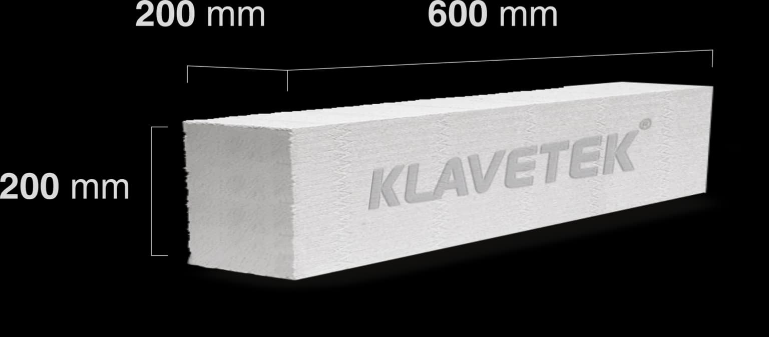 200 mm AAC Block